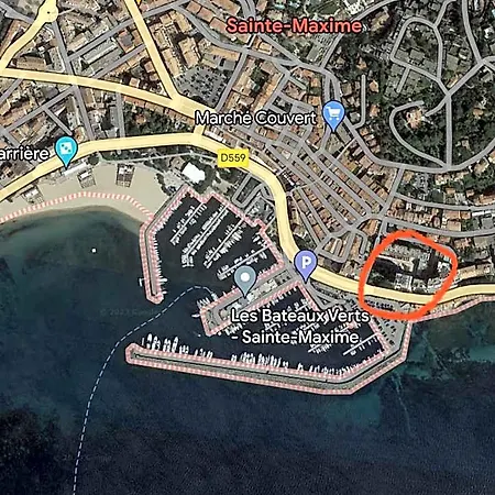 Centre Palais De La 100m Port Et 300m Sainte-Maxime
